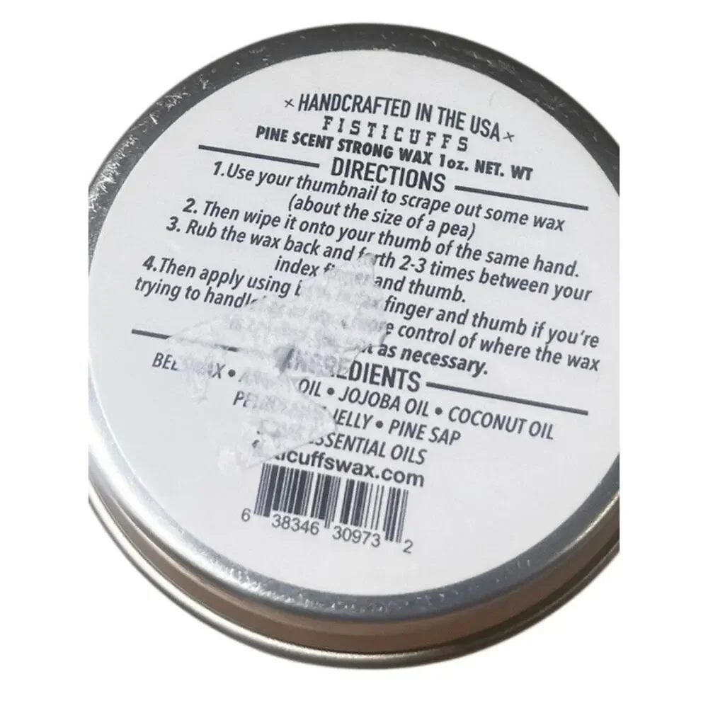 Grave Before Shave Fisticuffs Pine Scent Mustache Beeswax Strong Hold
